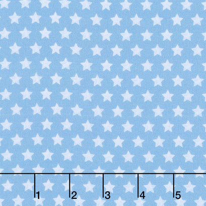 Americana - Stars Denim Digitally Printed Yardage