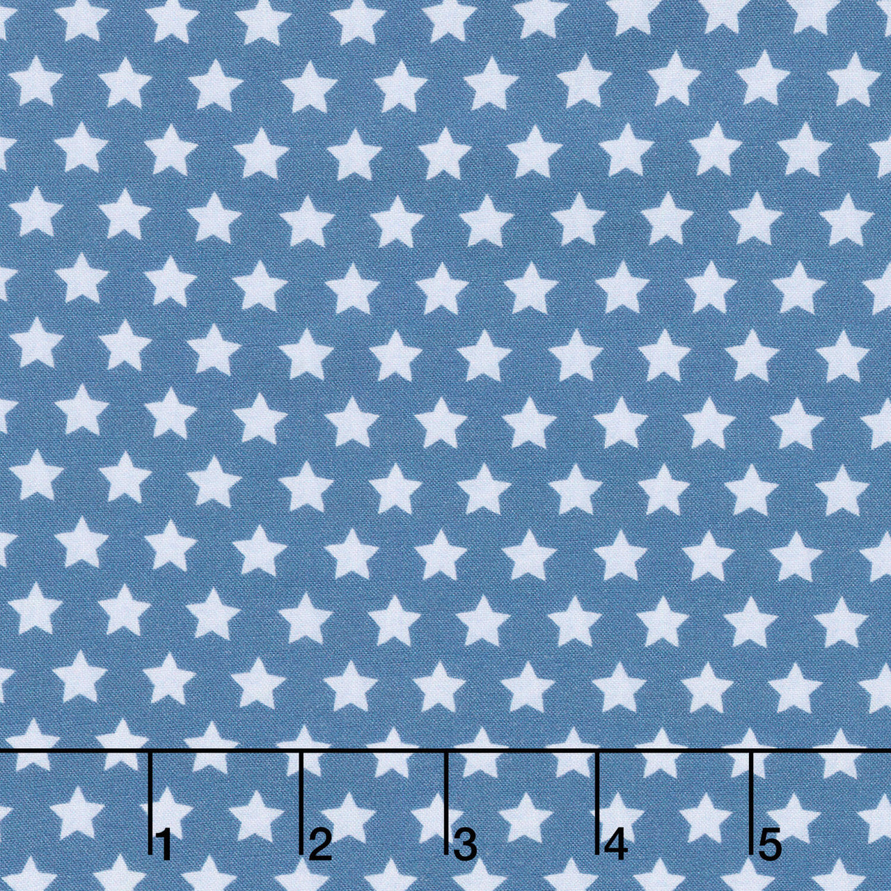 Americana - Stars Dark Denim Digitally Printed Yardage