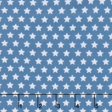 Americana - Stars Dark Denim Digitally Printed Yardage
