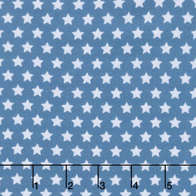 Americana - Stars Dark Denim Digitally Printed Yardage