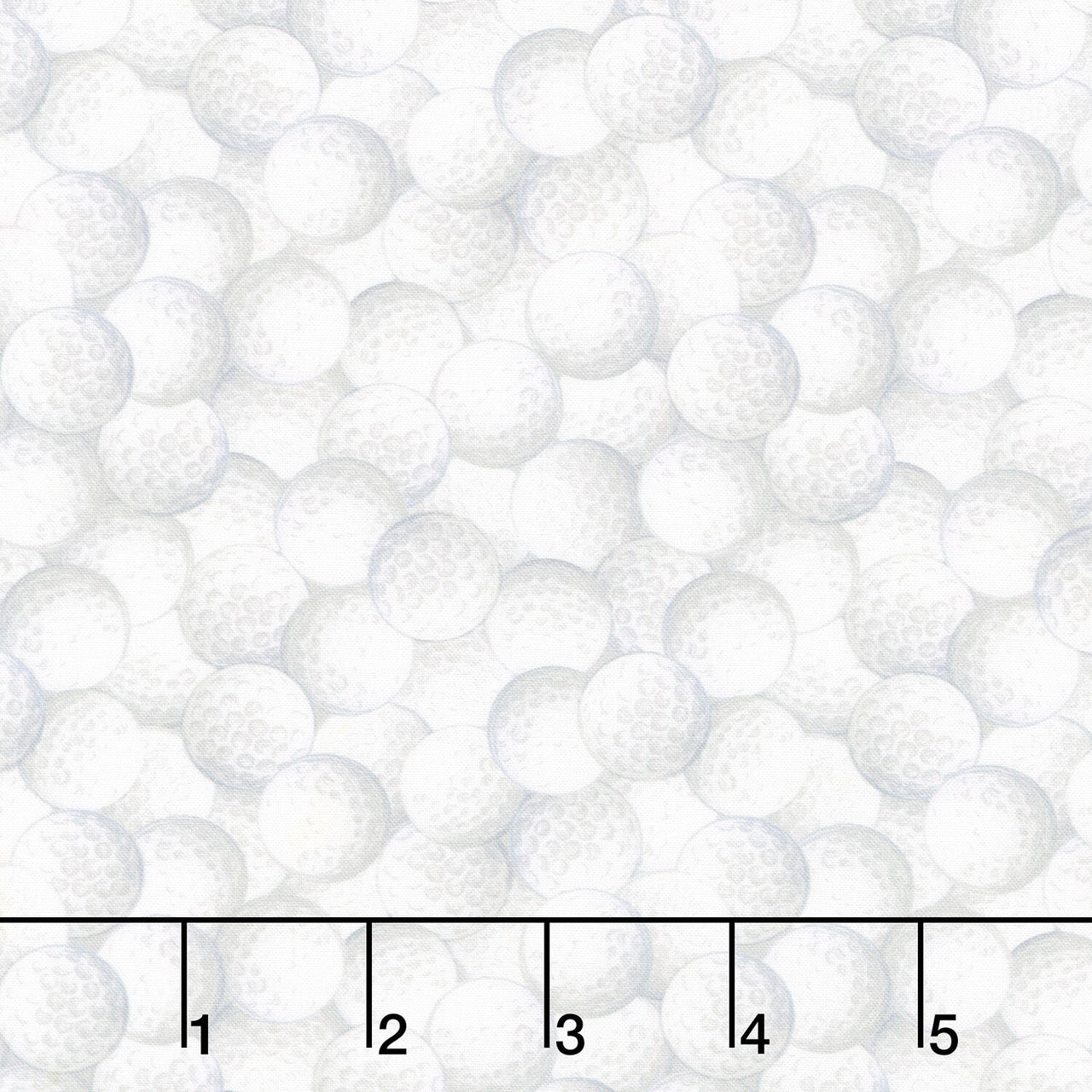 Tee Time! - Packed Golf Balls White Yardage