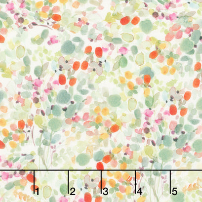Fleur De Rose - Paint Dabs Multi Color Yardage