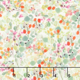Fleur De Rose - Paint Dabs Multi Color Yardage