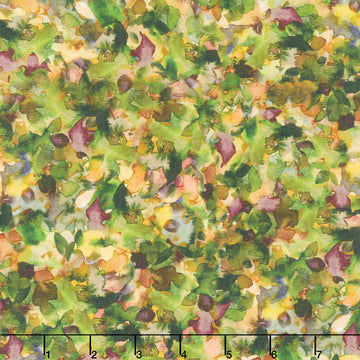 Sunflower Song - Abstract Multi Color Digitally Printed Yardage
