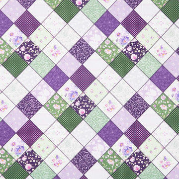 Chateau En Fleur - Patchwork Multi Color Yardage