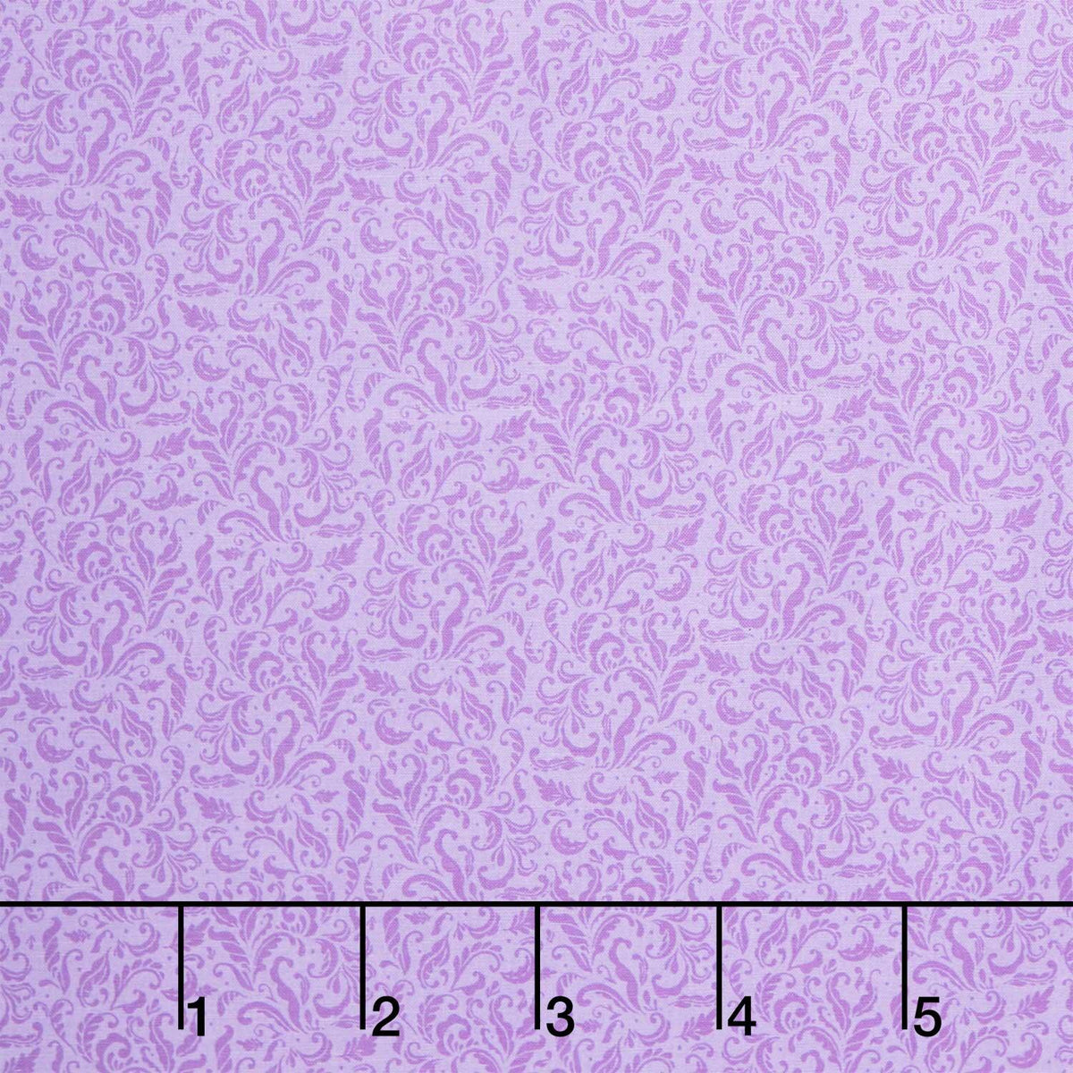 Chateau En Fleur - Tonal Scroll Light Purple Yardage
