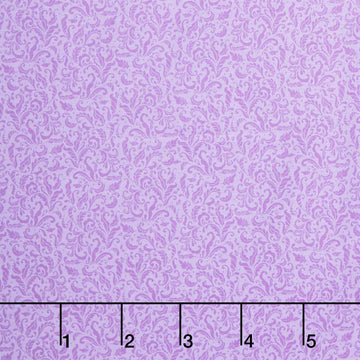 Chateau En Fleur - Tonal Scroll Light Purple Yardage