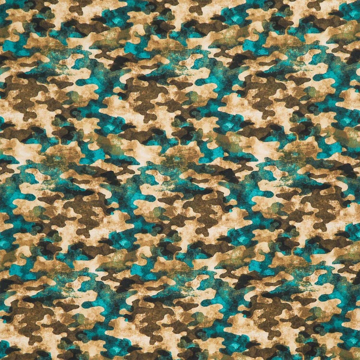Great Outdoors Flannel - Camo Khaki Yardage
