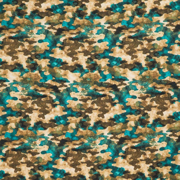Great Outdoors Flannel - Camo Khaki Yardage
