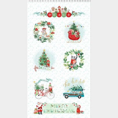 Santa Paws - Pets White Panel