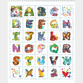 Amazing Alphabet - Blocks White Panel