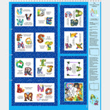 Amazing Alphabet - Storybook Blue Panel