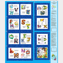 Amazing Alphabet - Storybook Blue Panel