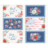 Americana - Patriotic Placemat Multi Digitally Printed Panel
