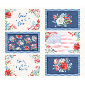 Americana - Patriotic Placemat Multi Digitally Printed Panel