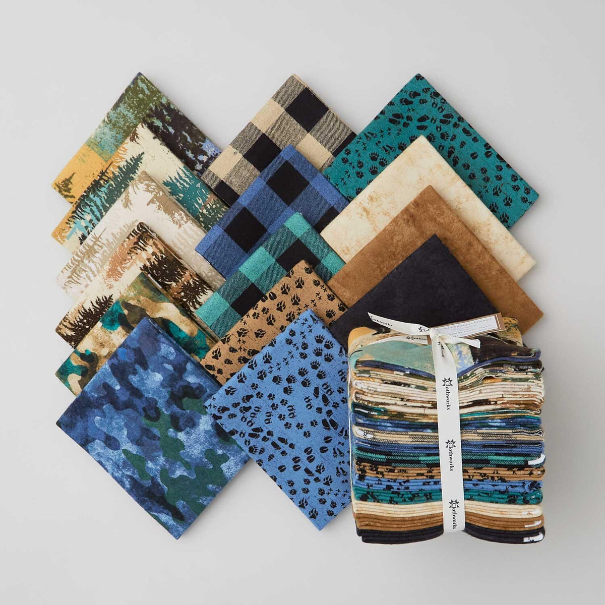 Great Outdoors Flannel Fat Quarter Bundle