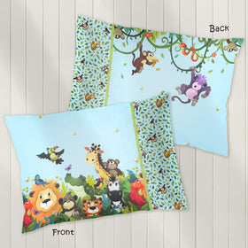 Jungle Friends Pillowcase Kit