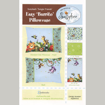 Jungle Friends Pillowcase Kit