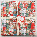 Santa Paws 10" Squares
