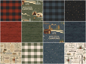 Living The Dream Flannel 10" Squares