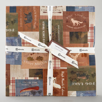Lake & Lodge 10" Squares
