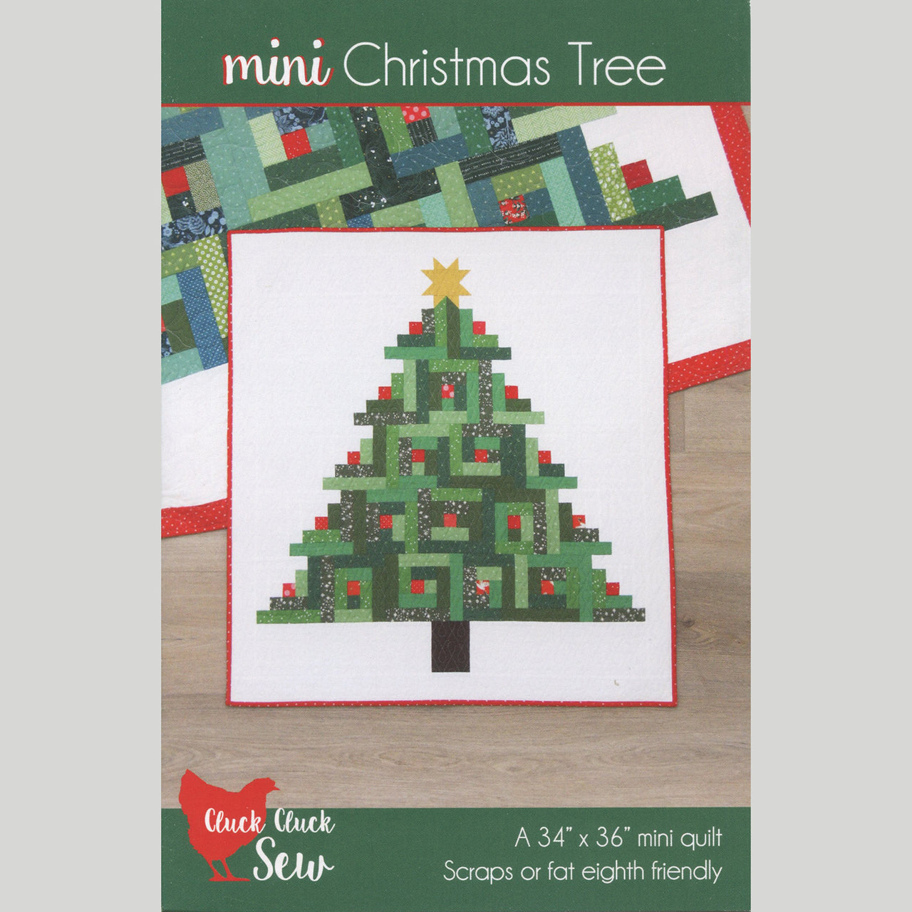 Mini Christmas Tree Quilt Pattern