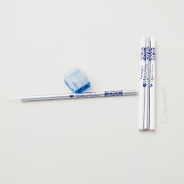 Roxanne Sharp-N-Cap Pack Chalk Pencils with Sharpener and Pencil Caps