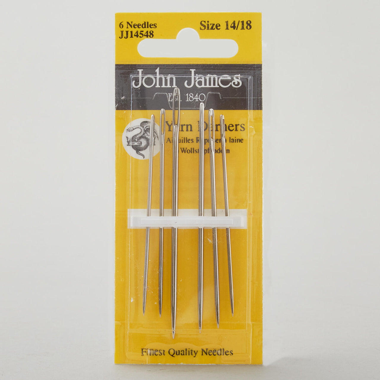 John James Yarn Darner Needles - Size 14/18