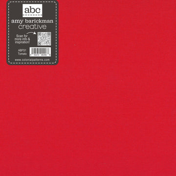 Color Dyed Flour Sack Dishtowel - Tomato