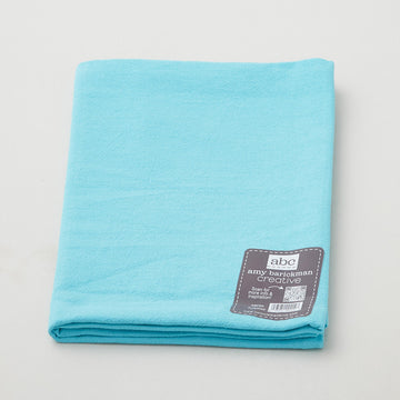 Color Dyed Flour Sack Dishtowel - Turquoise