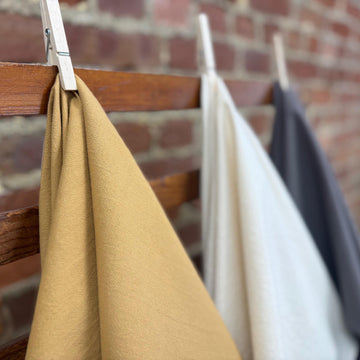 Color Dyed Flour Sack Dishtowel - Dune