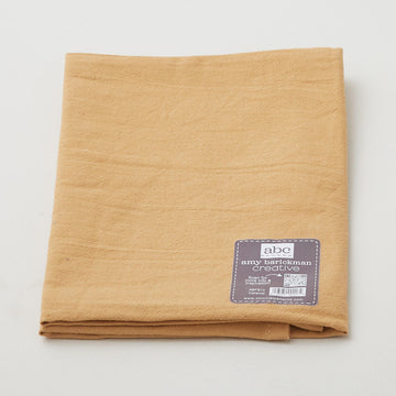 Color Dyed Flour Sack Dishtowel - Caramel
