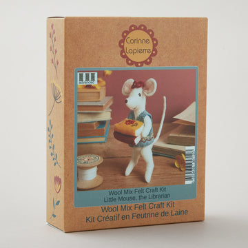 Little Mouse The Librarian Felt Craft Mini Kit