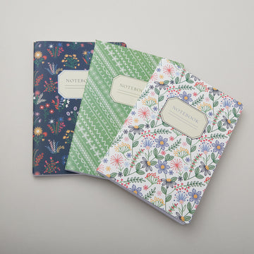 Missouri Star Ingrid’s Notebook Trio (6" x 8.5")