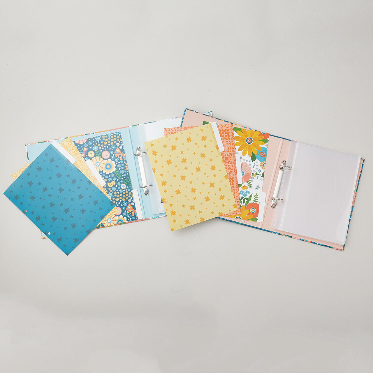 Missouri Star Floral Pattern Binders 2pk