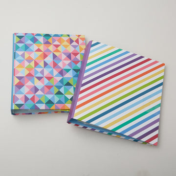 Missouri Star Bright Pattern Binders 2pk