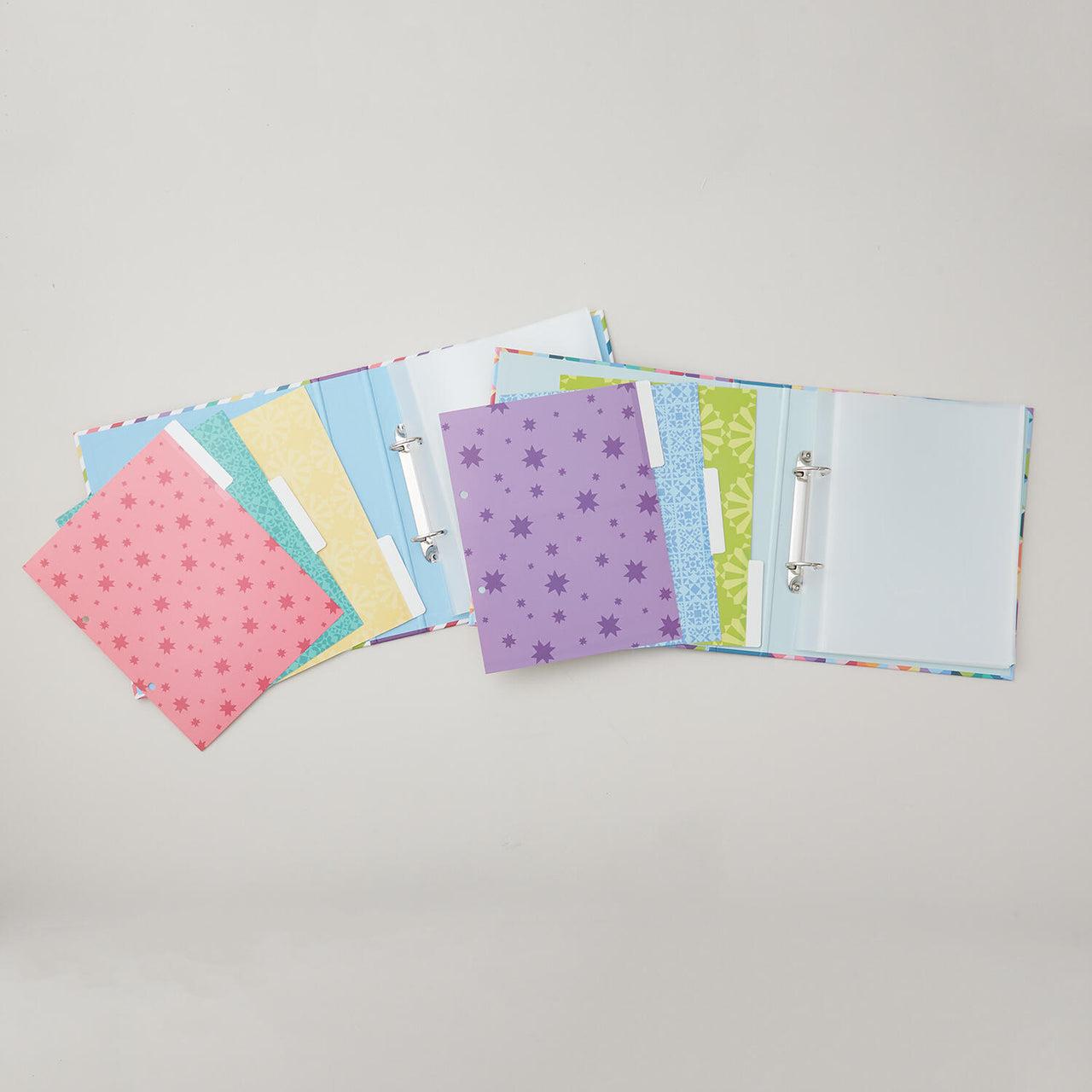Missouri Star Bright Pattern Binders 2pk