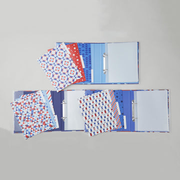 Missouri Star Patriotic Pattern Binders 3pk