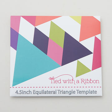 4.5" Equilateral Triangle Template