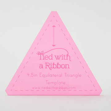 4.5" Equilateral Triangle Template
