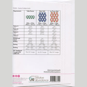 Denim Pockets Quilt Pattern