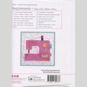 Cut, Sew, Press, Repeat Quilt Pattern