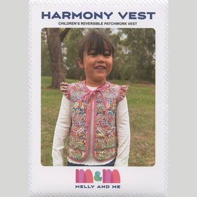 Harmony Girls Patchwork Vest Pattern