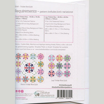 Trinket Box Quilt Pattern