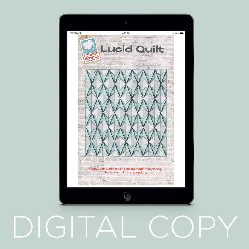 Digital Download - Lucid Quilt Pattern