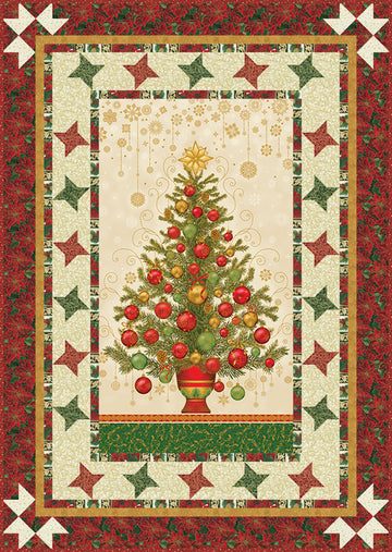 Dazzling Tree - Holiday Free Quilt Pattern