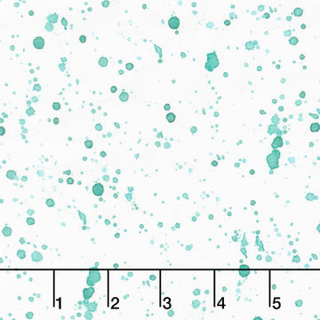 Baby It's Cold Outside - Splatter White Yardage