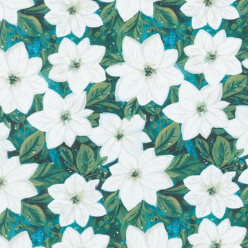 Baby It's Cold Outside - Nordic Poinsettia Multi Yardage