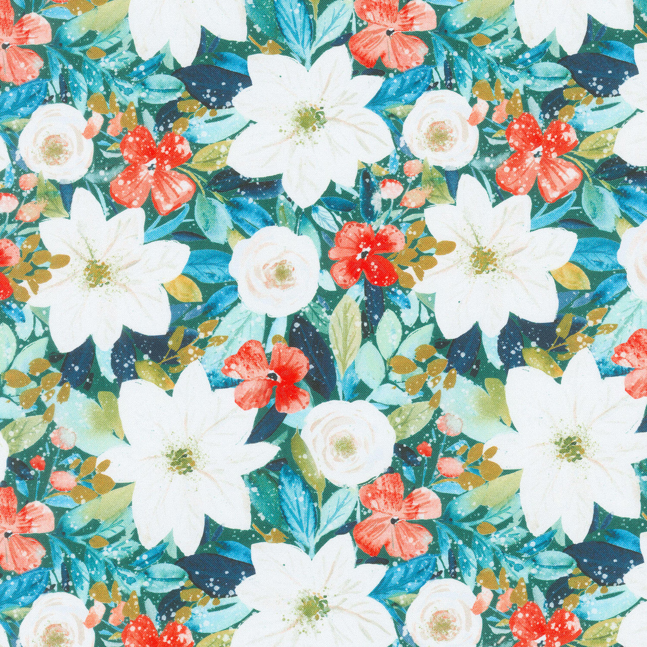 Baby It's Cold Outside - Lush Foliage Multi Yardage