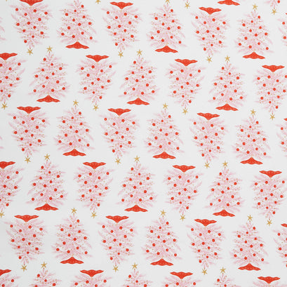 Holly Jolly - Christmas Trees Dew Yardage